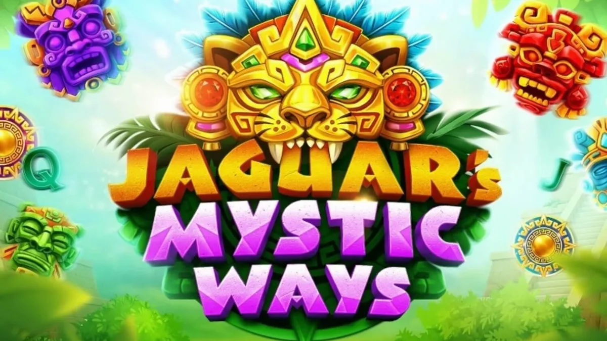 Jaguar’s Mystic Ways slot machine theme featuring a golden Mayan temple and jungle atmosphere