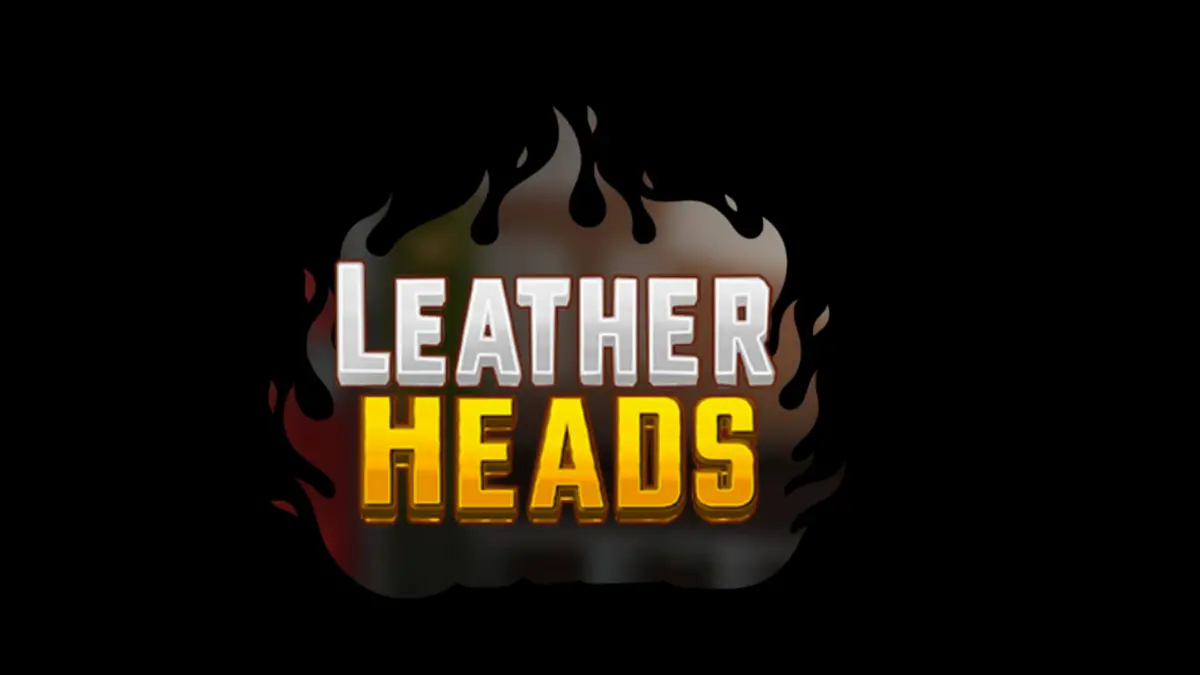Tela de jogo do slot Leatherheads com tema de bombeiros neon